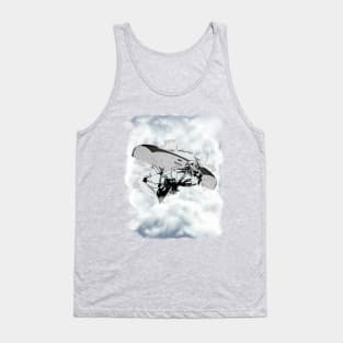 You can fly. Paragliding in the clouds Tank Top